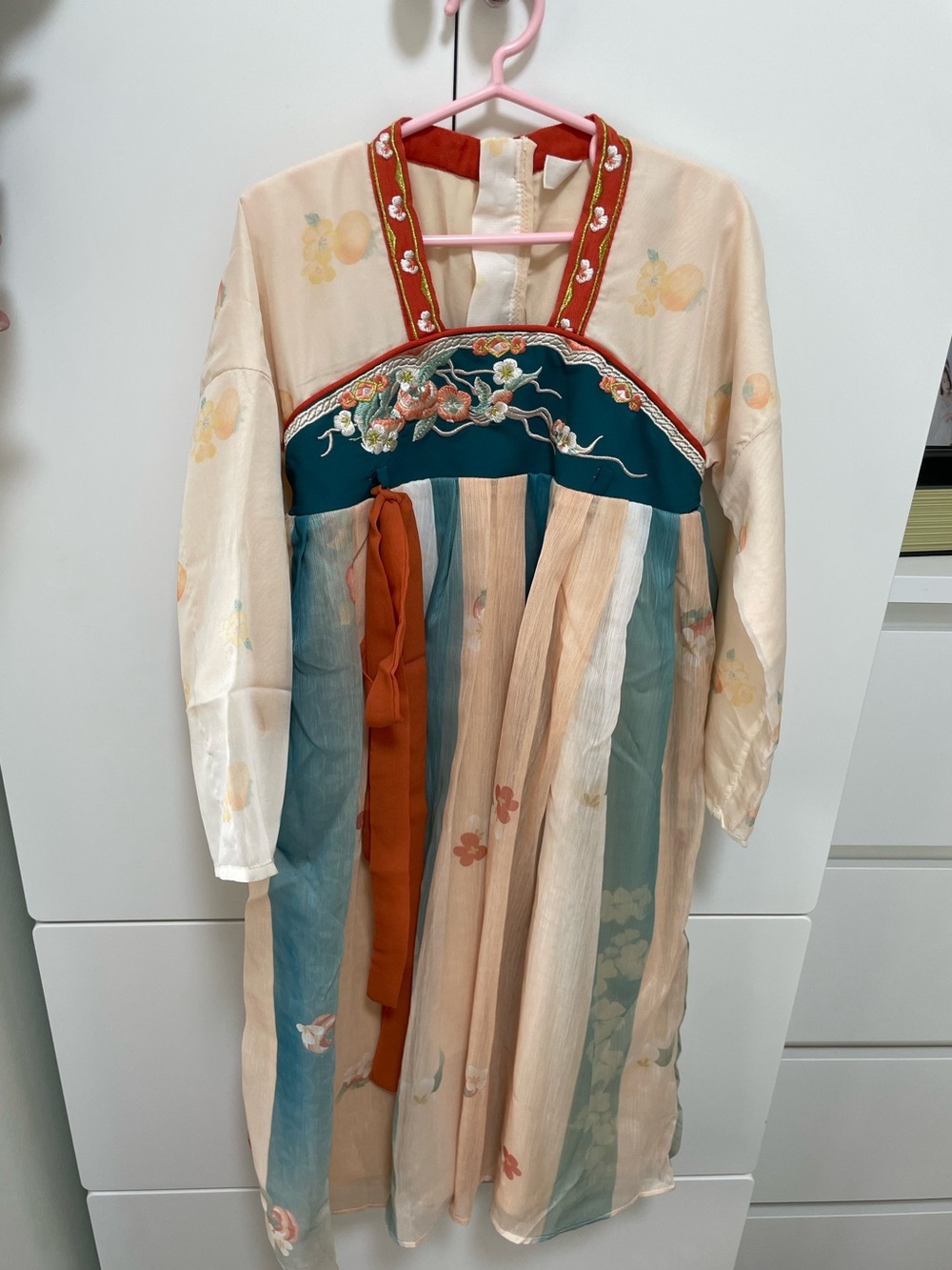 Girls' Hanbok-Style Dress